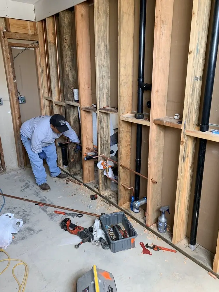 Commercial rough-in plumbing for Gas Line Repair in Orchard Trail